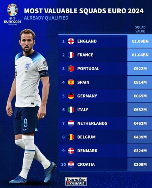 欧洲杯2021球员身价（欧洲杯球员身价总和）