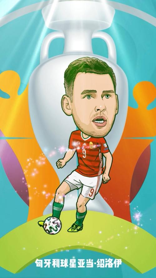 欧洲杯球星卡海报（欧洲杯球星卡通图片）